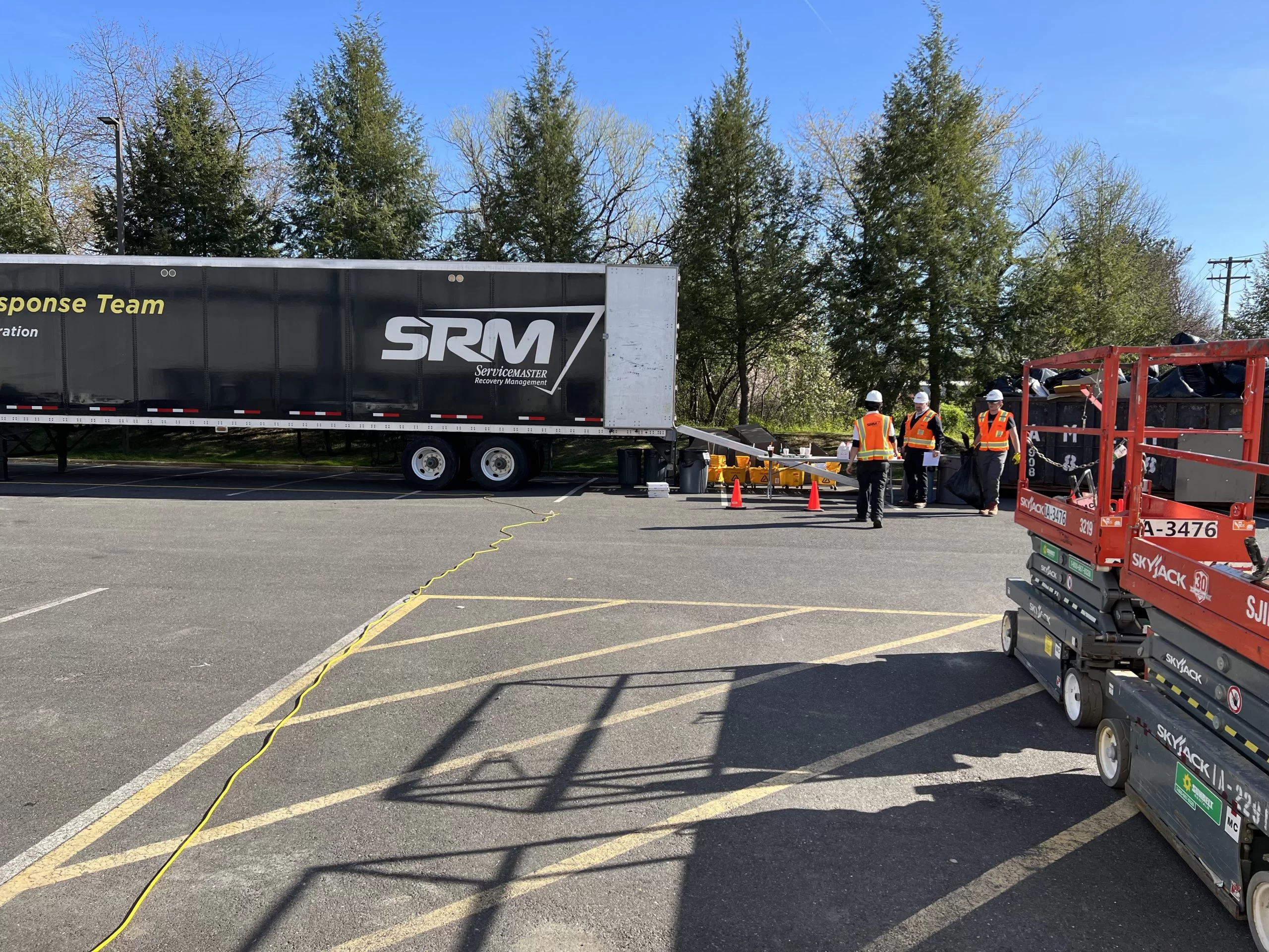 ServiceMaster Truck and moving equipment