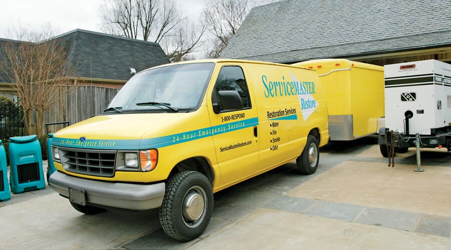 servicemaster van