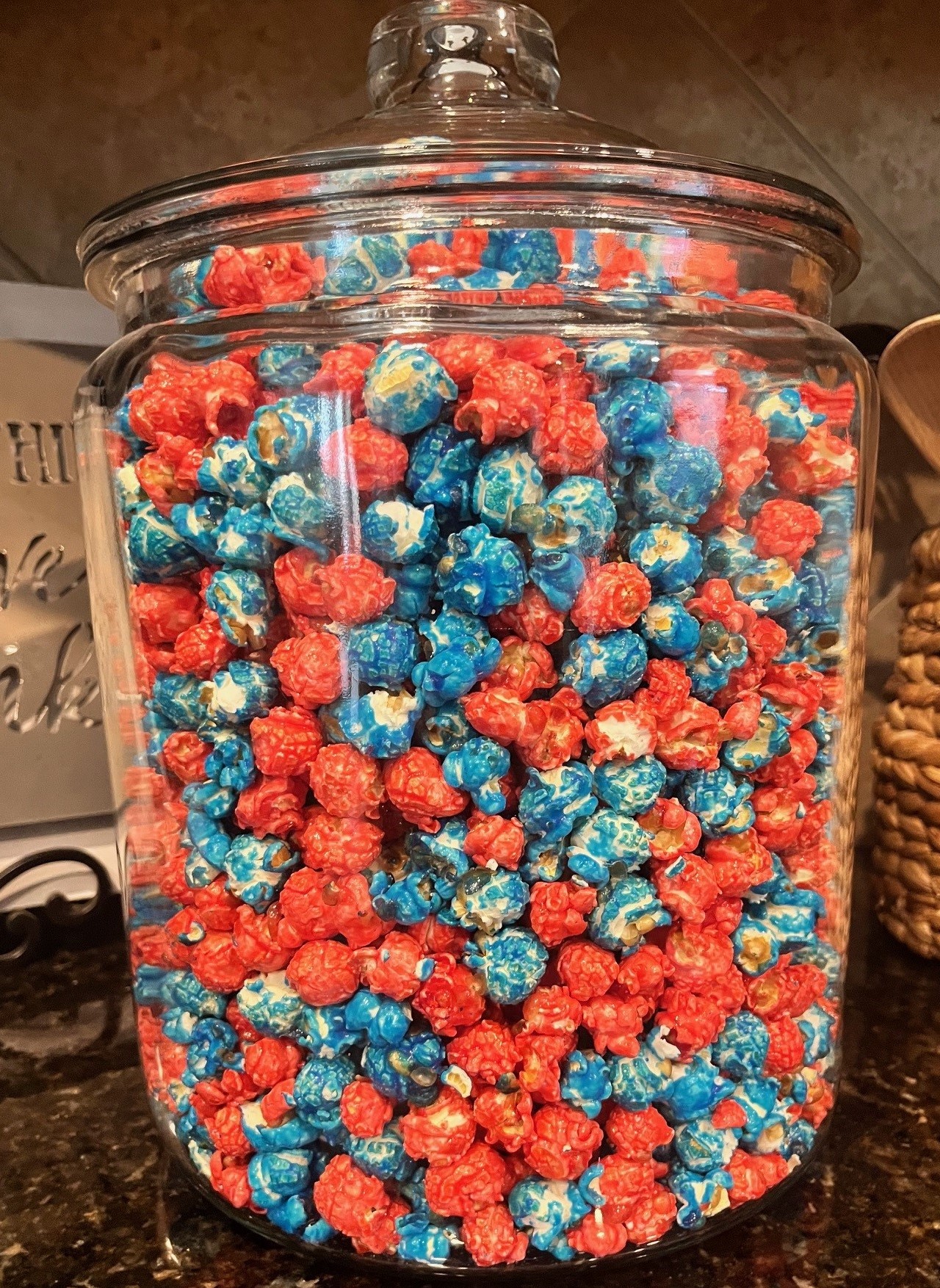 jar of Kettle Corn