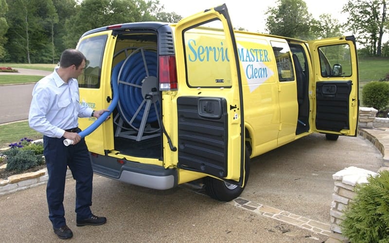 servicemaster water damage clean up