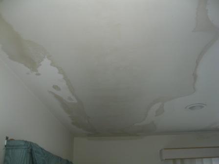 Ceiling leak
