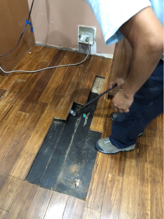 Removing a floor