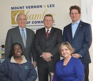 members of the Mount Vernon Chamber of Commerce