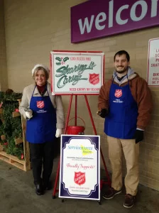 Jane & Rob – ServiceMaster NCR Helped the Salvation Army Raise Money over the Holidays with Red Kettles