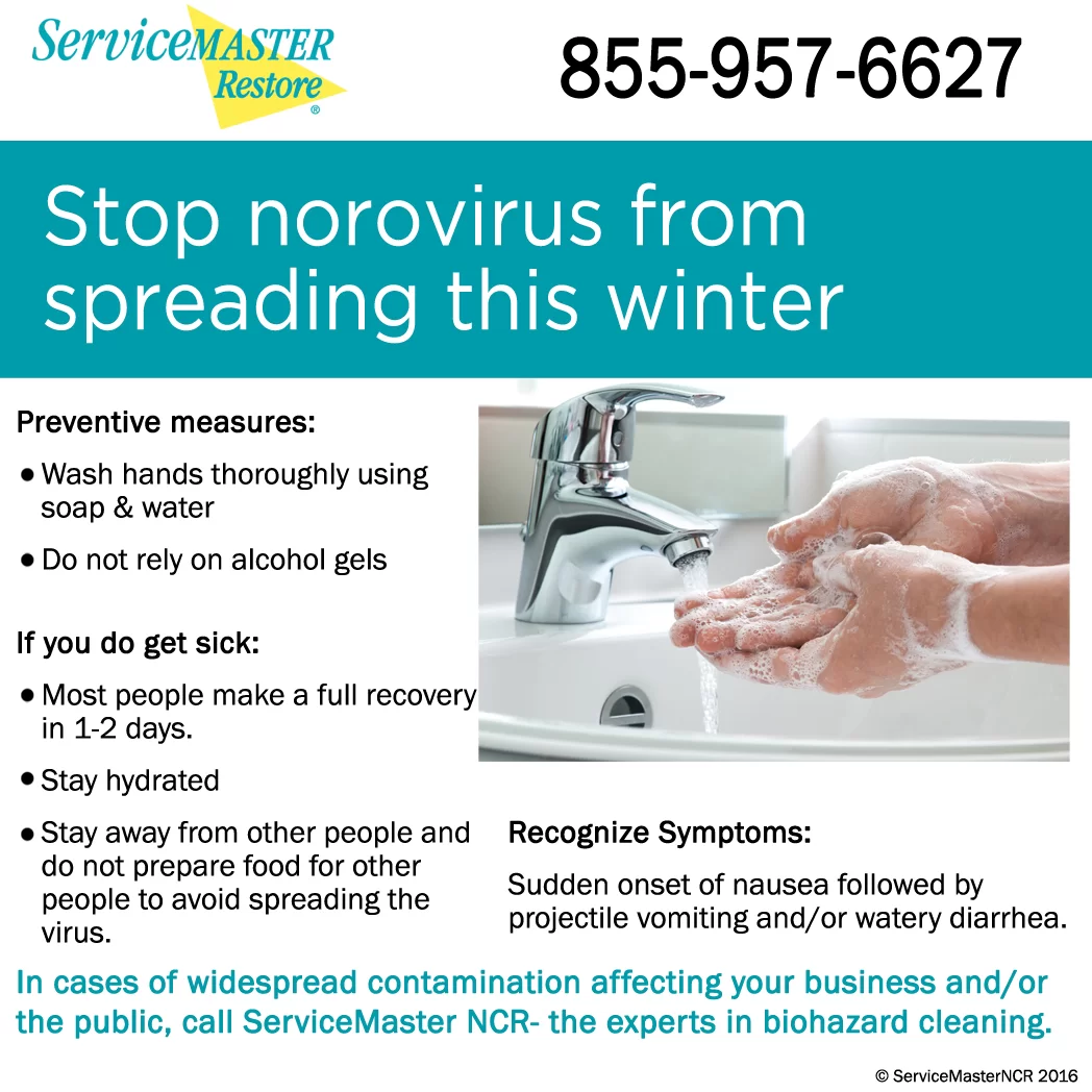 tips for not spreading the norovirus