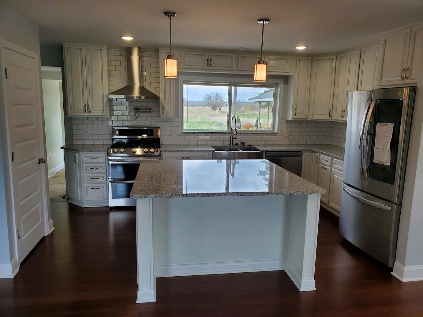 Remodeled kitchen