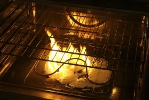 oven fire