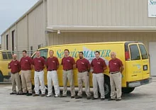 ServiceMaster employees in front of truck