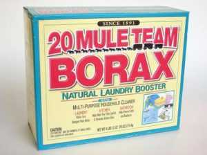 box of 20 mule team borax