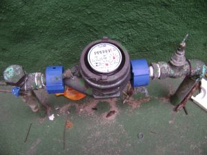 outdoor water meter