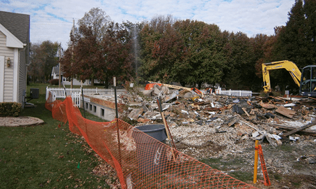 Demolished Home