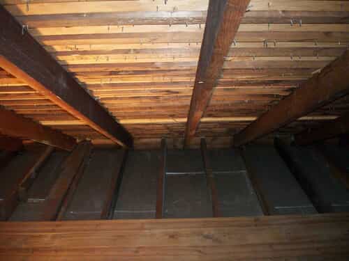 Clean attic