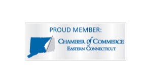 Proud Member: Chamber of Commerce Eastern Connecticut with logo