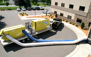ServiceMaster Recovery Services cleaning commercial space