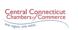 Central Connecticut Chambers of Commerce logo, tagline: one region. one voice.