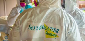 servicemaster restore branded hazmat suit