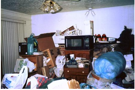 Hoarded room