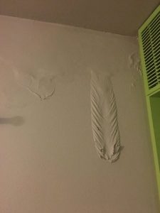 paint bubbling from water damage
